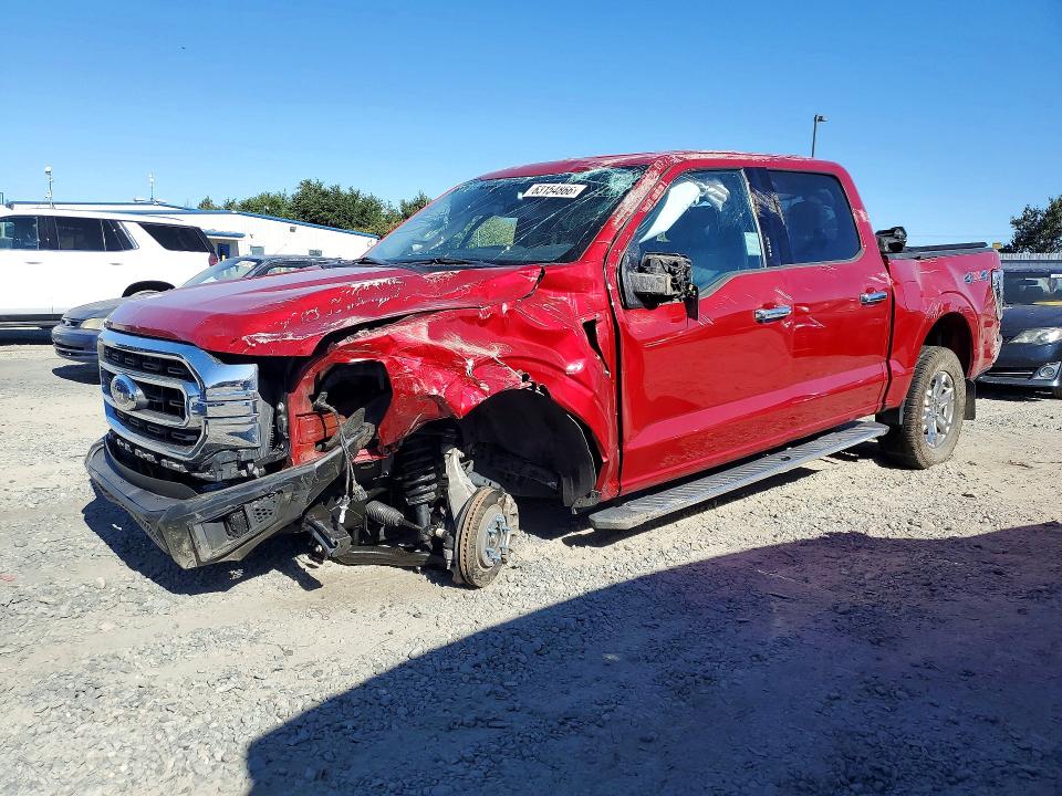 FORD F150 2022 with VIN 1FTFW1E52NKF07562 - Photo from auction