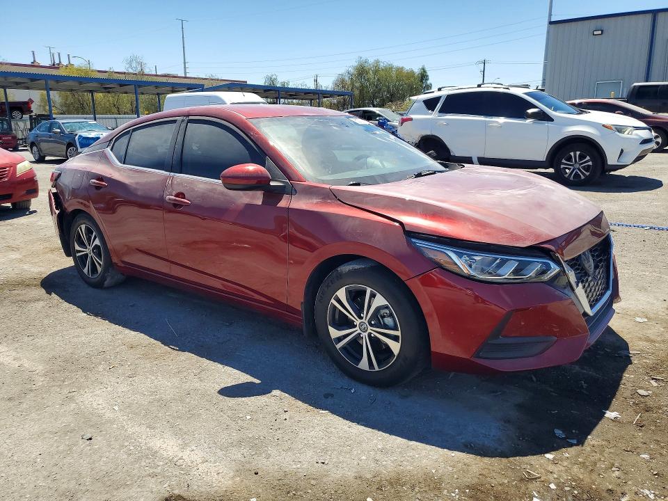 Photo 4 from auction – 2023 NISSAN SENTRA with VIN 3N1AB8CV3PY228954