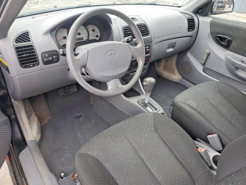 Photo 8 from auction – 2004 HYUNDAI ACCENT with VIN KMHCG35C04U303951