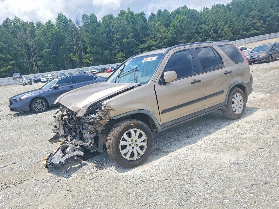 HONDA CR-V 2005 with VIN JHLRD78805C048394 - Photo from auction