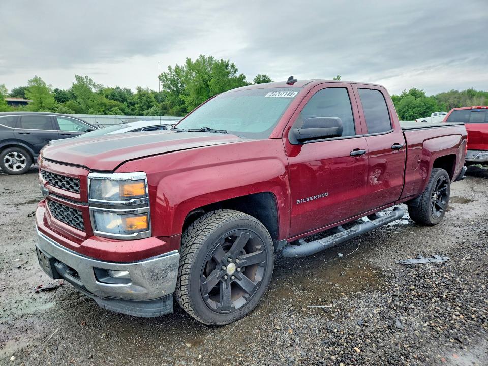 CHEVROLET SILVERADO 2014 with VIN 1GCVKREC3EZ409510 - Photo from auction