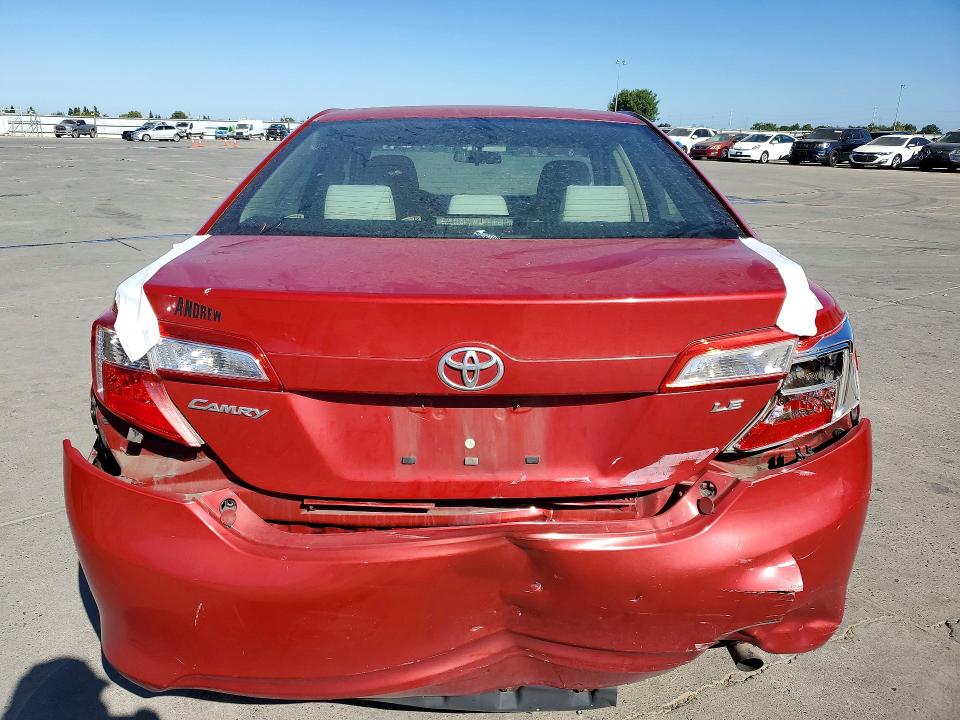 Photo 6 from auction – 2012 TOYOTA CAMRY with VIN 4T4BF1FK0CR263366