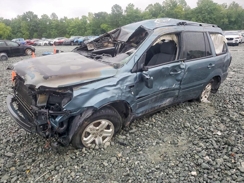 HONDA PILOT 2008 with VIN 5FNYF28258B014069 - Photo from auction