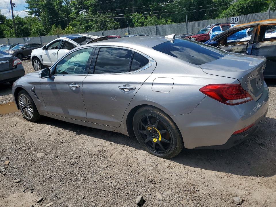 Photo 2 from auction – 2021 GENESIS G70 with VIN KMTG64LA1MU077159