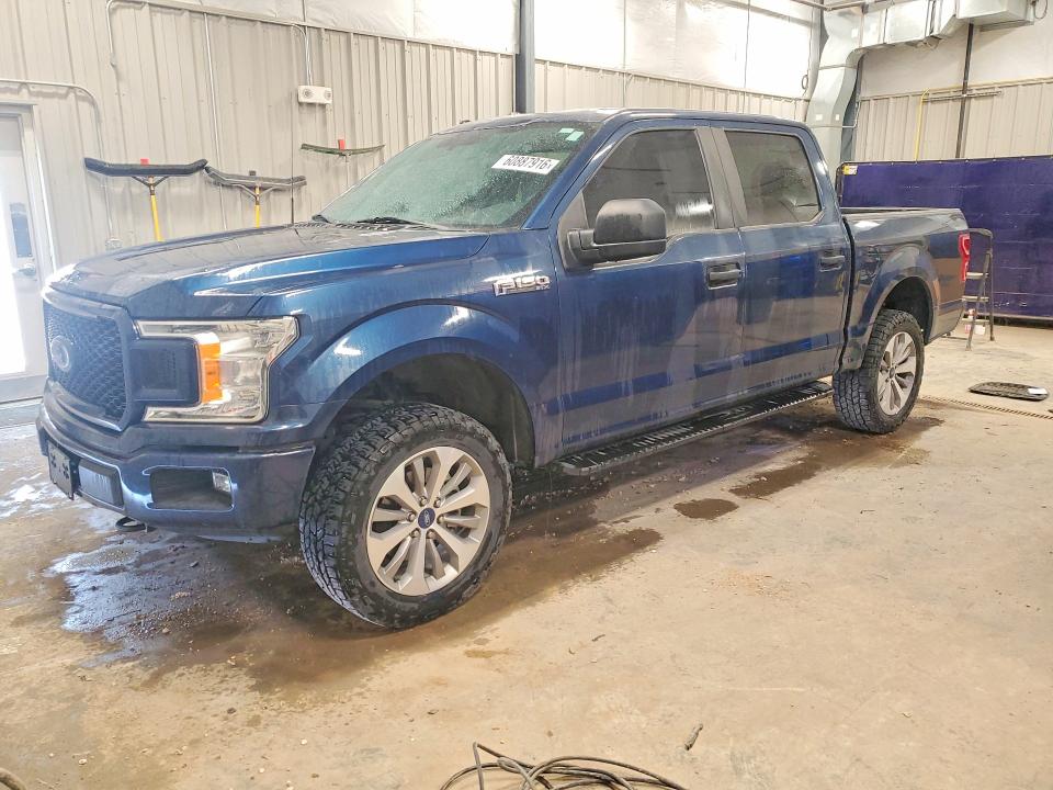 FORD F150 2018 with VIN 1FTEW1EG4JKD20105 - Photo from auction