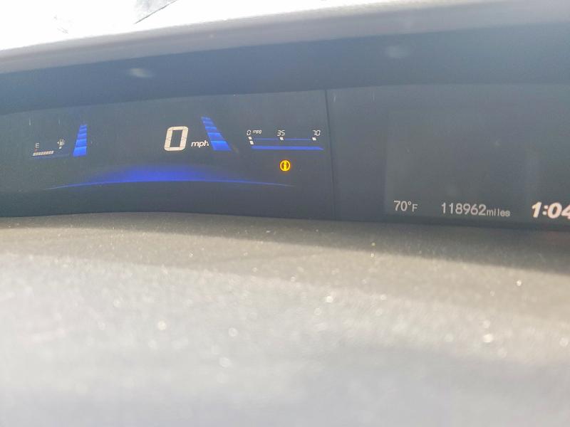 Photo 9 from auction – 2013 HONDA CIVIC with VIN 19XFB2F89DE224703