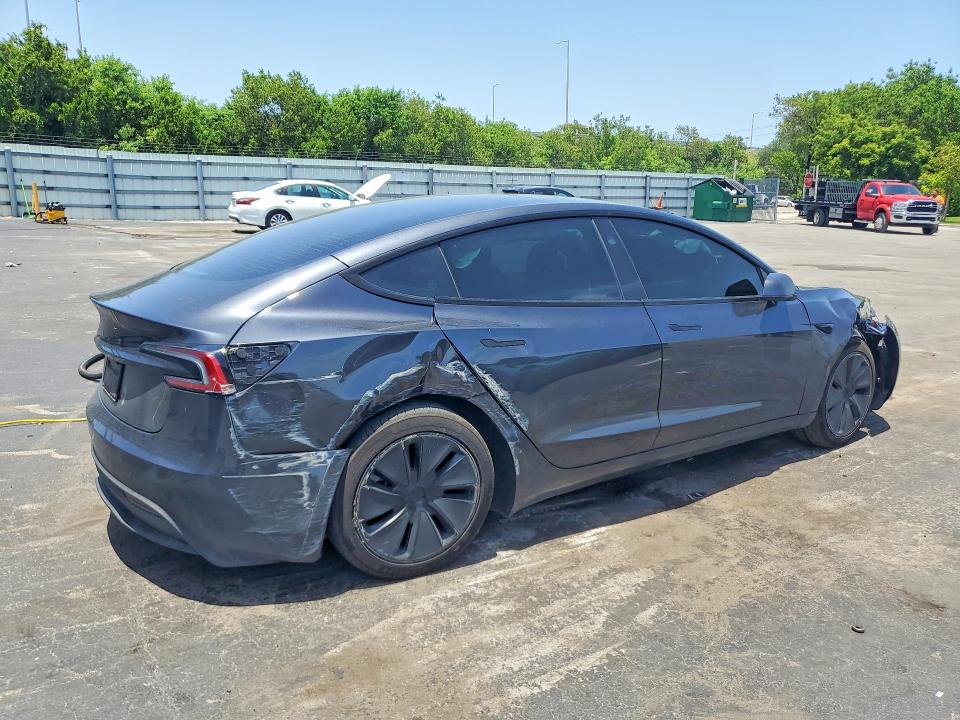 Photo 3 from auction – 2025 TESLA MODEL 3 with VIN 5YJ3E1EA5SF034736