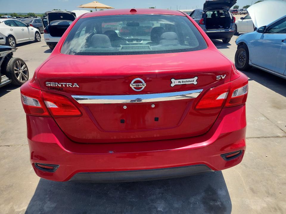 Photo 6 from auction – 2018 NISSAN SENTRA with VIN 3N1AB7AP6JY284859