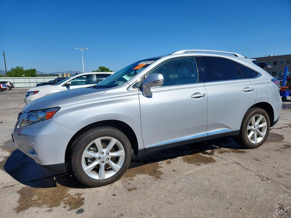 LEXUS RX 2012 with VIN JTJBK1BA8C2445753 - Photo from auction