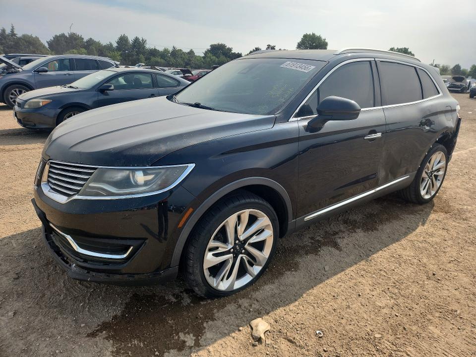 LINCOLN MKX 2016 with VIN 2LMTJ8LP2GBL67282 - Photo from auction