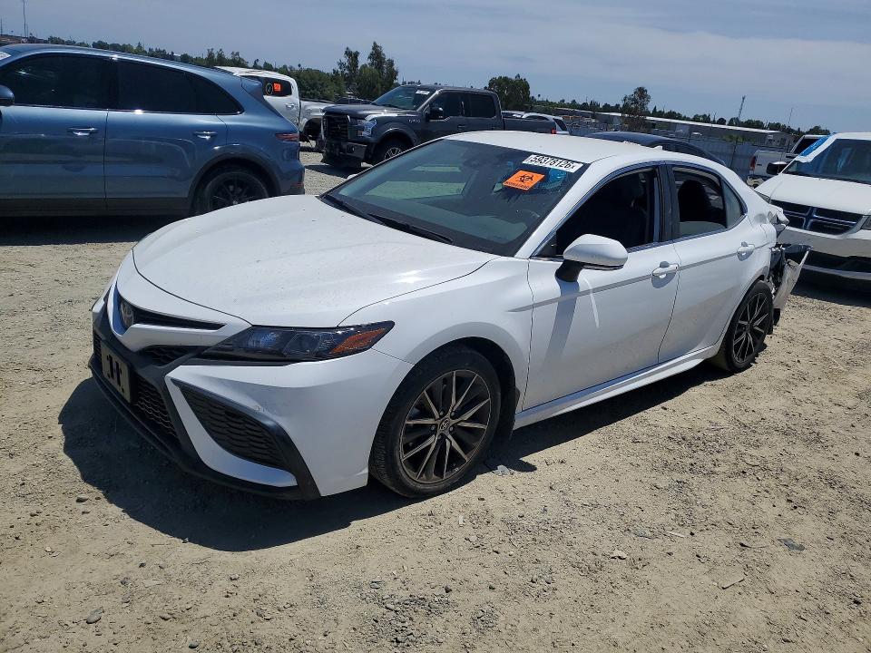 TOYOTA CAMRY 2023 with VIN 4T1T11AK2PU833393 - Photo from auction