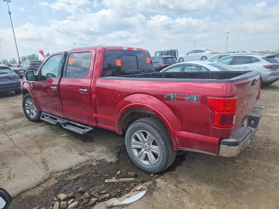 Photo 2 from auction – 2018 FORD F150 with VIN 1FTFW1E50JFC90063
