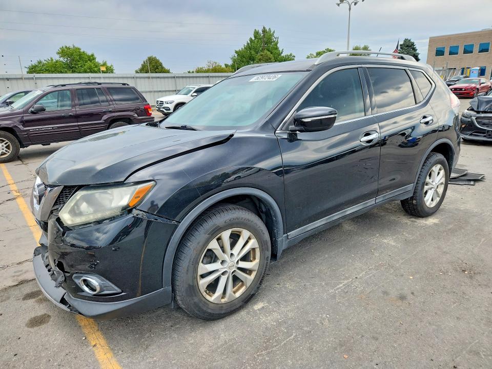NISSAN ROGUE 2015 with VIN 5N1AT2MV2FC811864 - Photo from auction