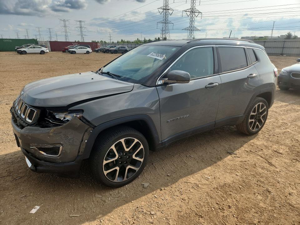 JEEP COMPASS 2019 with VIN 3C4NJDCB9KT724119 - Photo from auction