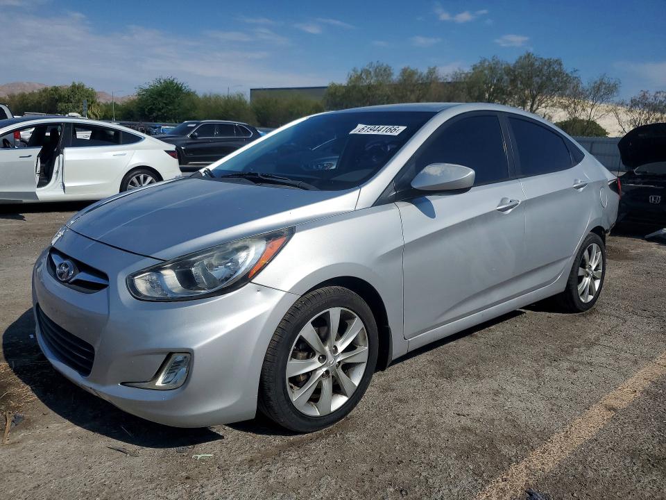 HYUNDAI ACCENT 2012 with VIN KMHCU4AE9CU121606 - Photo from auction