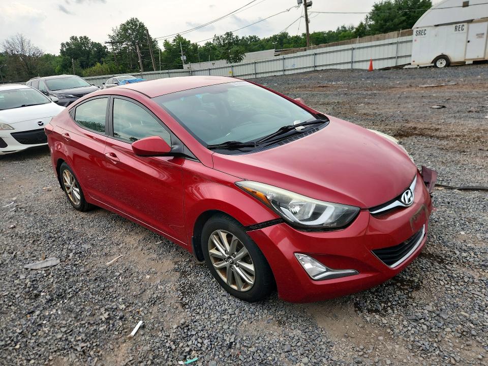 Photo 4 from auction – 2016 HYUNDAI ELANTRA with VIN KMHDH4AE7GU545123