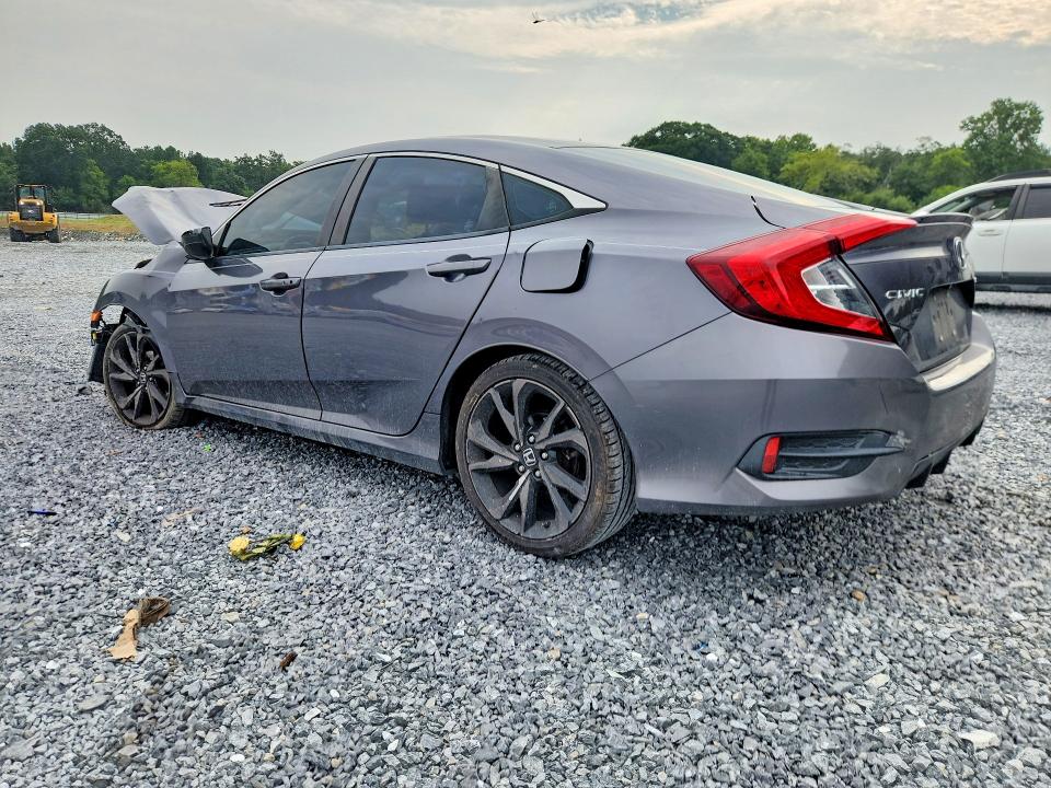 Photo 2 from auction – 2020 HONDA CIVIC with VIN 19XFC2F88LE010040