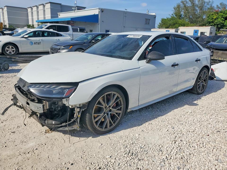 Photo 1 from auction – 2021 AUDI S4 with VIN WAUB4AF48MA087222