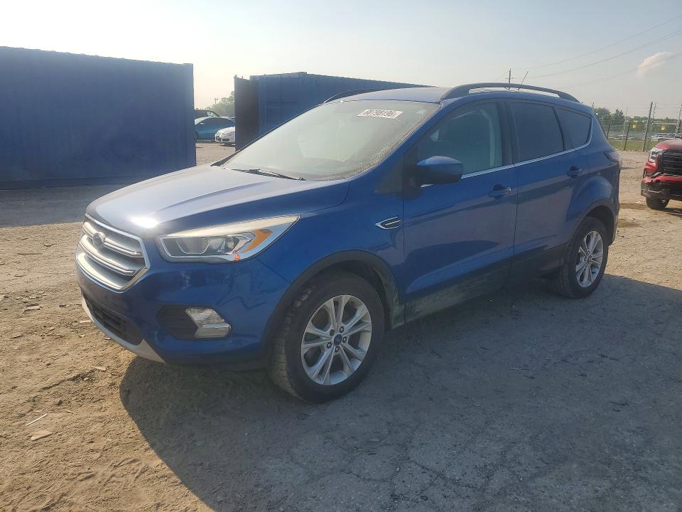 FORD ESCAPE 2018 with VIN 1FMCU9HD8JUD30407 - Photo from auction