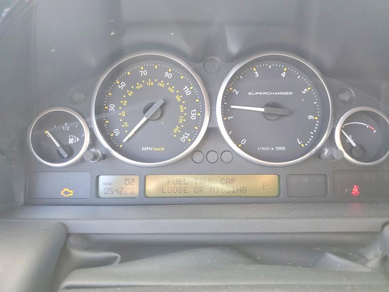 Photo 9 from auction – 2008 LAND ROVER RANGE ROVER with VIN SALMF13478A272452