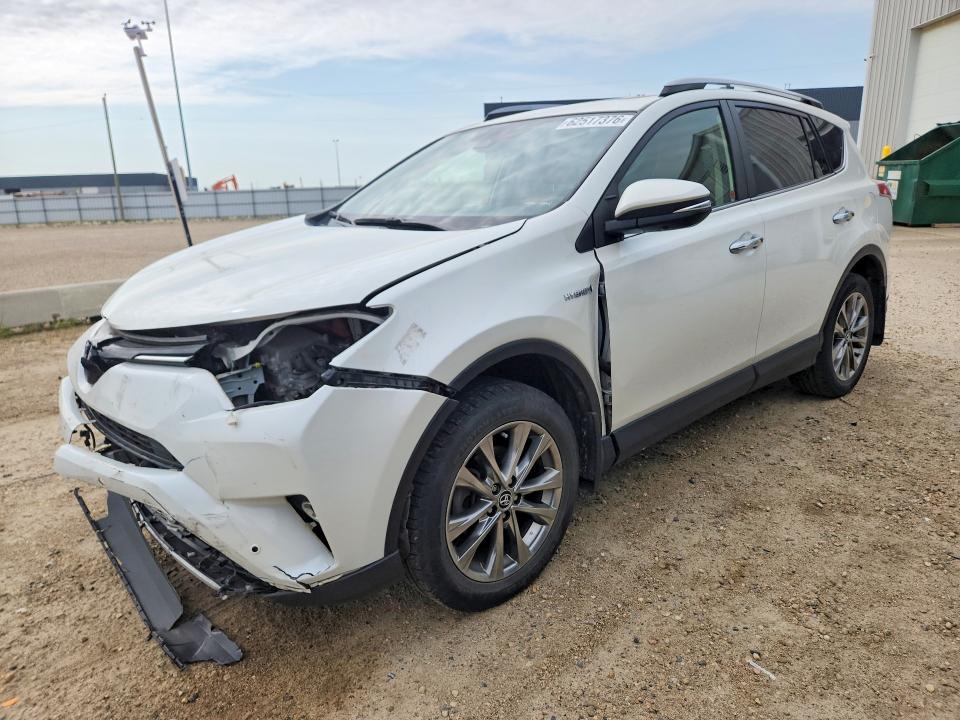 TOYOTA RAV4 HV 2018 with VIN JTMDJREV7JD248862 - Photo from auction