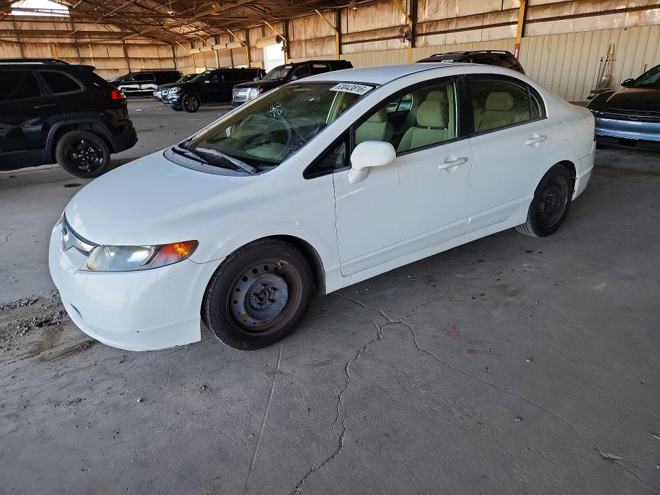 HONDA CIVIC 2008 with VIN JHMFA16538S001156 - Photo from auction