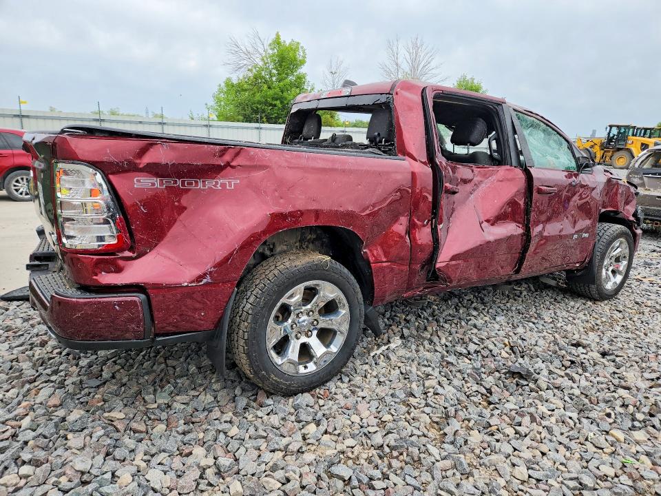 Photo 3 from auction – 2020 RAM 1500 with VIN 1C6SRFFT6LN150972