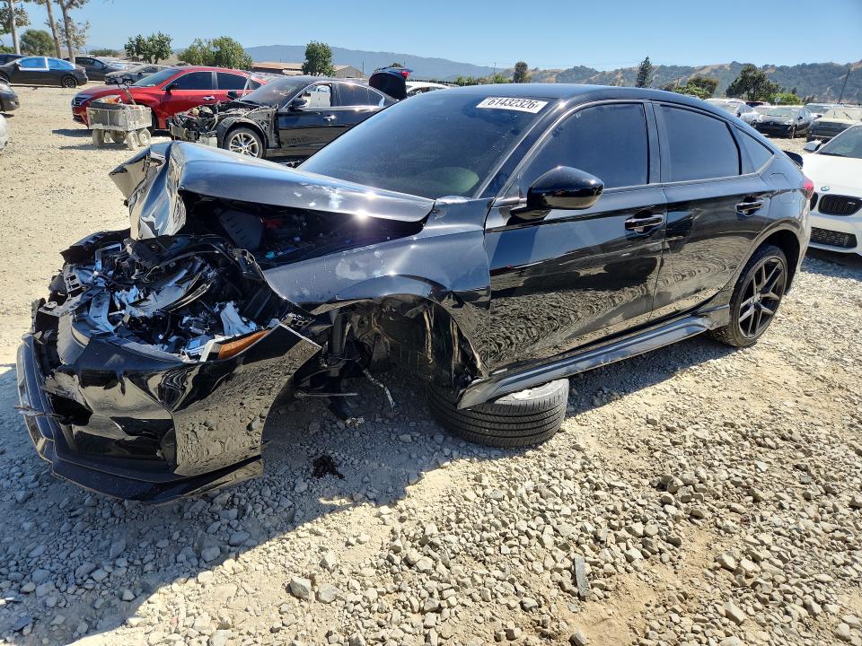 HONDA CIVIC 2025 with VIN 19XFL2H85SE013862 - Photo from auction