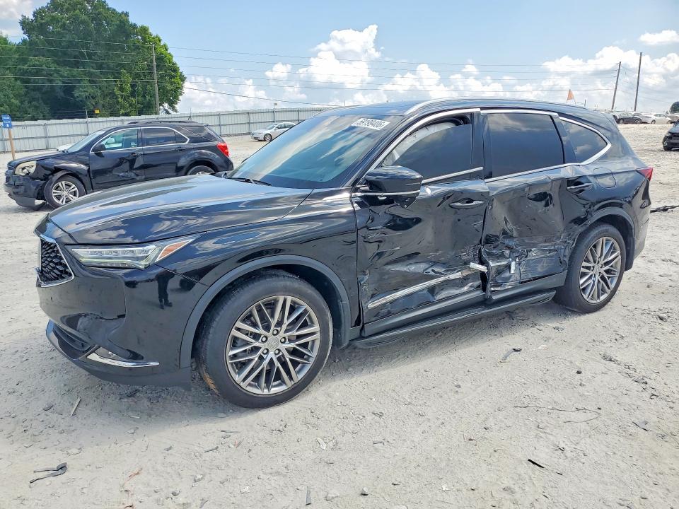 ACURA MDX 2022 with VIN 5J8YE1H86NL025643 - Photo from auction