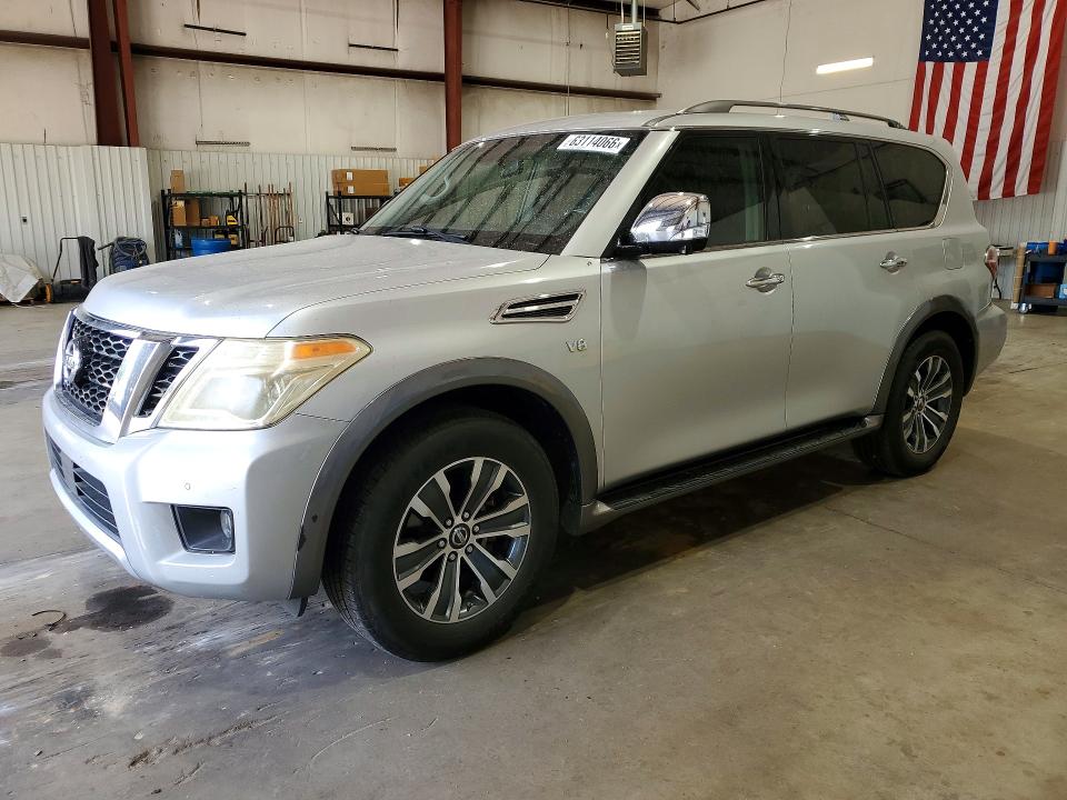 NISSAN ARMADA 2017 مع رقم تعريف المركبة JN8AY2ND7H9005535 - صورة من المزاد