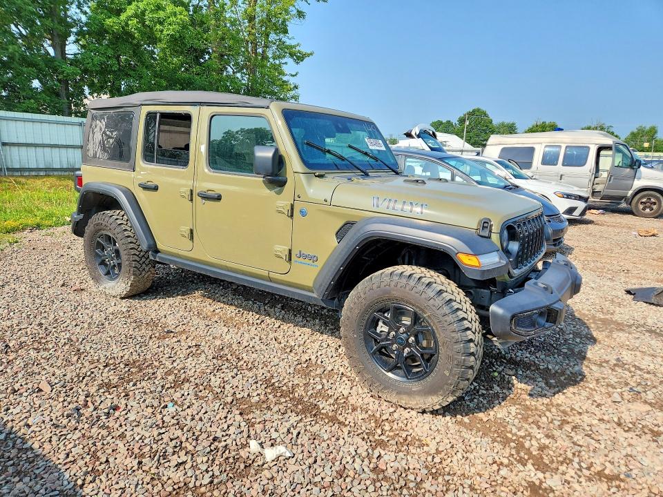 Фото 4 с аукциона – 2025 JEEP WRANGLER с VIN 1C4RJXN66SW536736