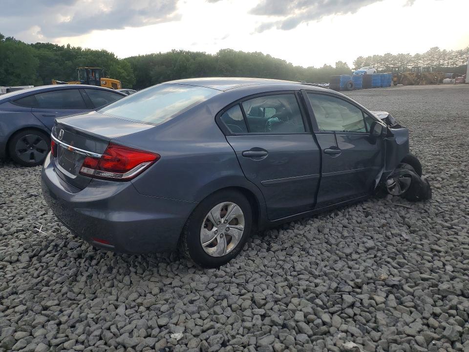 Photo 3 from auction – 2013 HONDA CIVIC with VIN 19XFB2F57DE207663