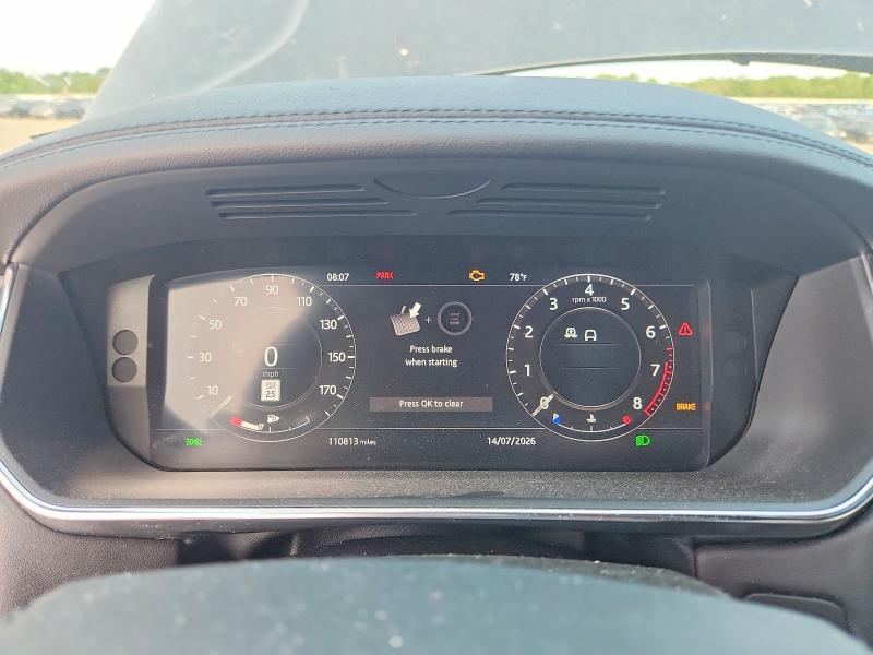 Снимка 9 от търг – 2020 LAND ROVER RANGE ROVER с VIN SALGS2SE3LA404088
