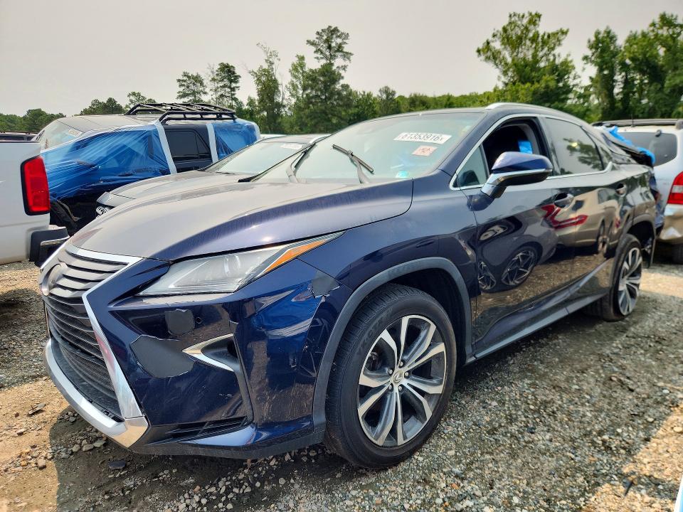 LEXUS RX 350 2017 with VIN 2T2BZMCA9HC083211 - Photo from auction