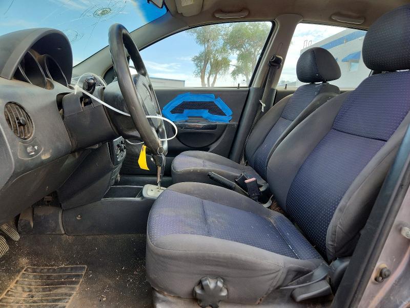 Photo 7 from auction – 2008 CHEVROLET AVEO with VIN KL1TD66608B278789