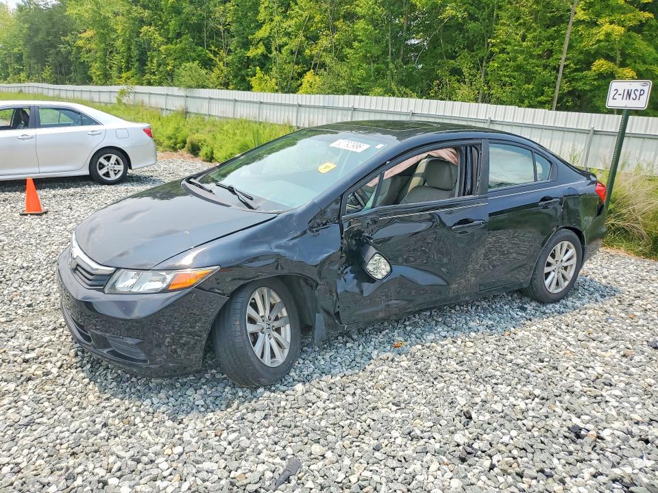 HONDA CIVIC 2012 with VIN 19XFB2F91CE034482 - Photo from auction