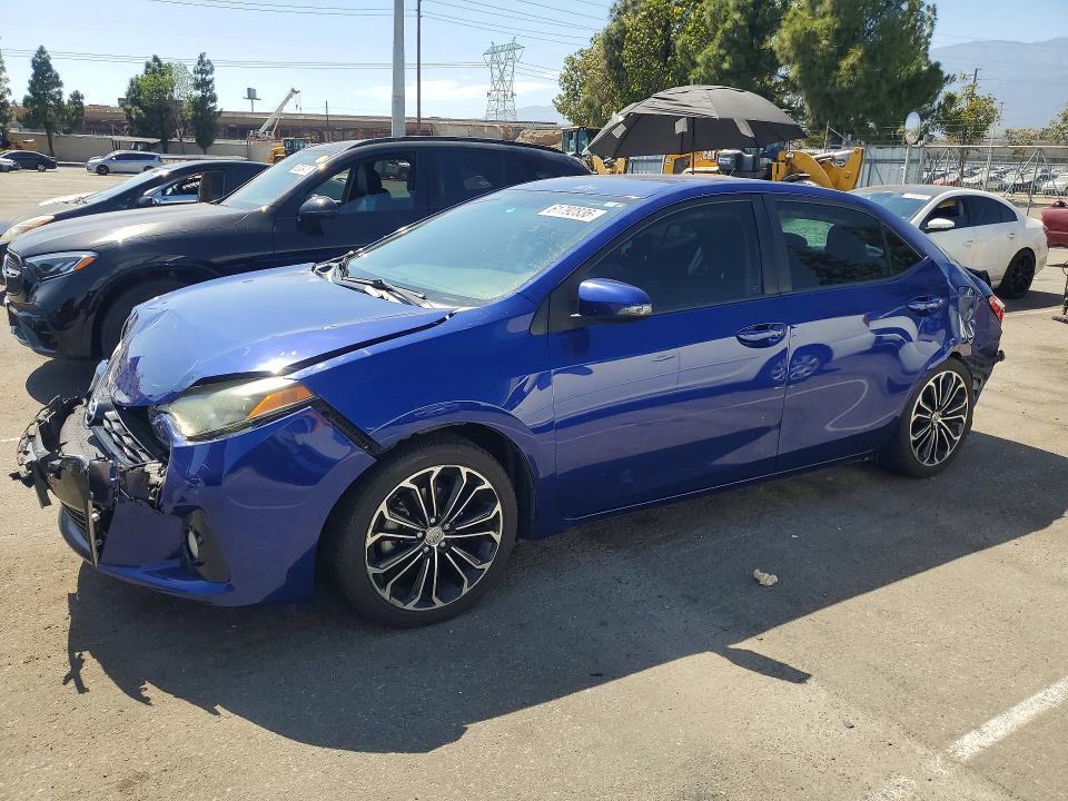 TOYOTA COROLLA 2015 with VIN 5YFBURHE2FP304608 - Photo from auction