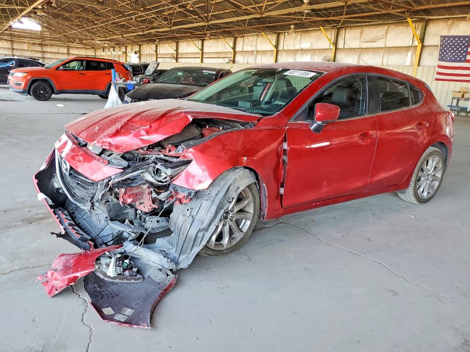 MAZDA 3 2014 with VIN JM1BM1L37E1184508 - Photo from auction