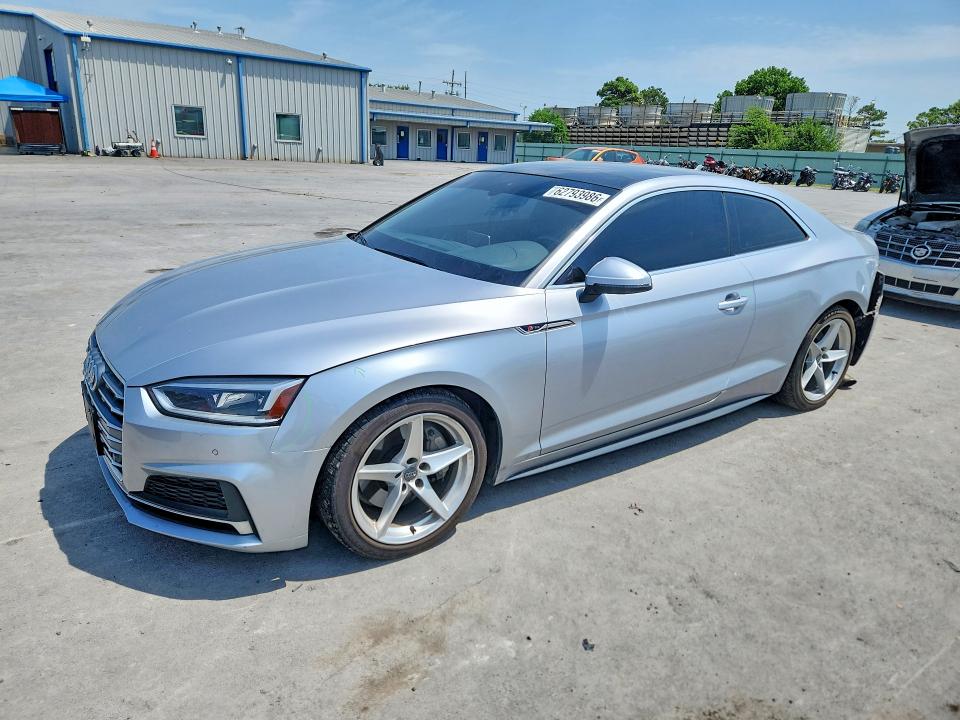 AUDI A5 2018 with VIN WAU8NAF53JA101684 - Photo from auction