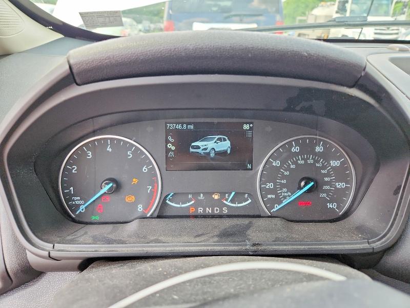 Photo 9 from auction – 2020 FORD ECOSPORT with VIN MAJ6S3GL0LC327318