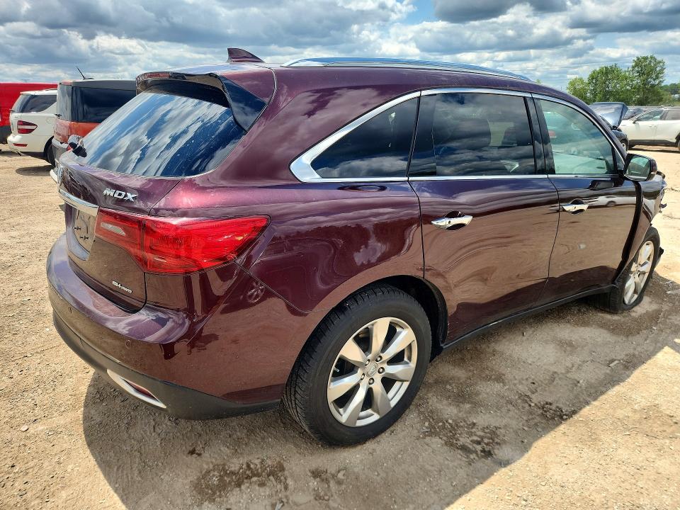 Photo 3 from auction – 2016 ACURA MDX with VIN 5FRYD4H99GB025085