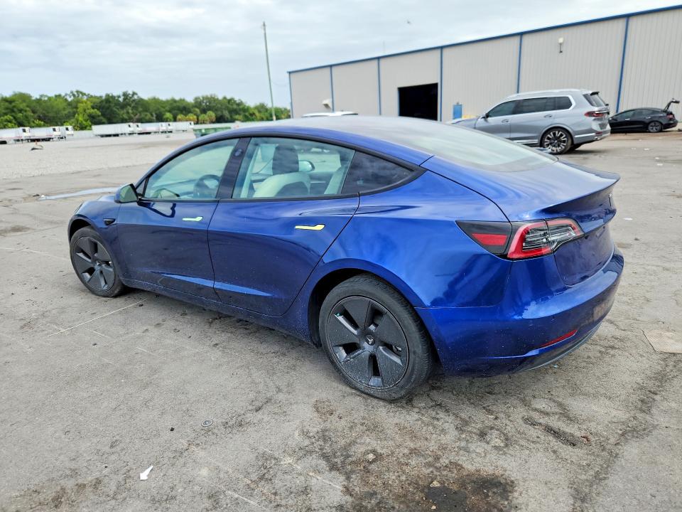 Photo 2 from auction – 2022 TESLA MODEL 3 with VIN 5YJ3E1EA3NF191850