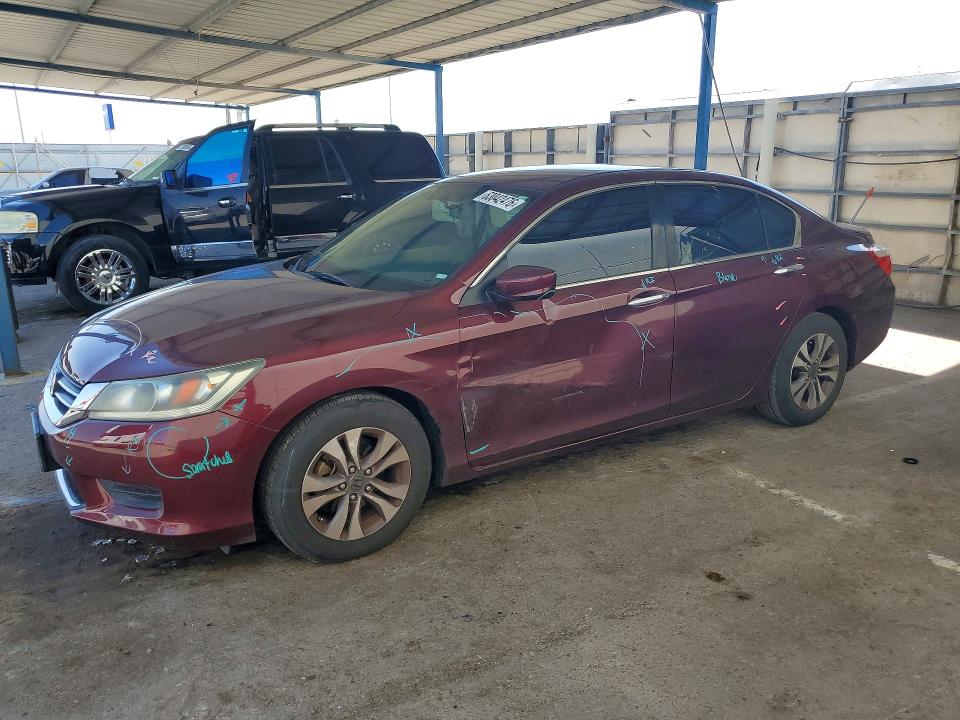 Photo 1 from auction – 2013 HONDA ACCORD with VIN 1HGCR2F38DA091665