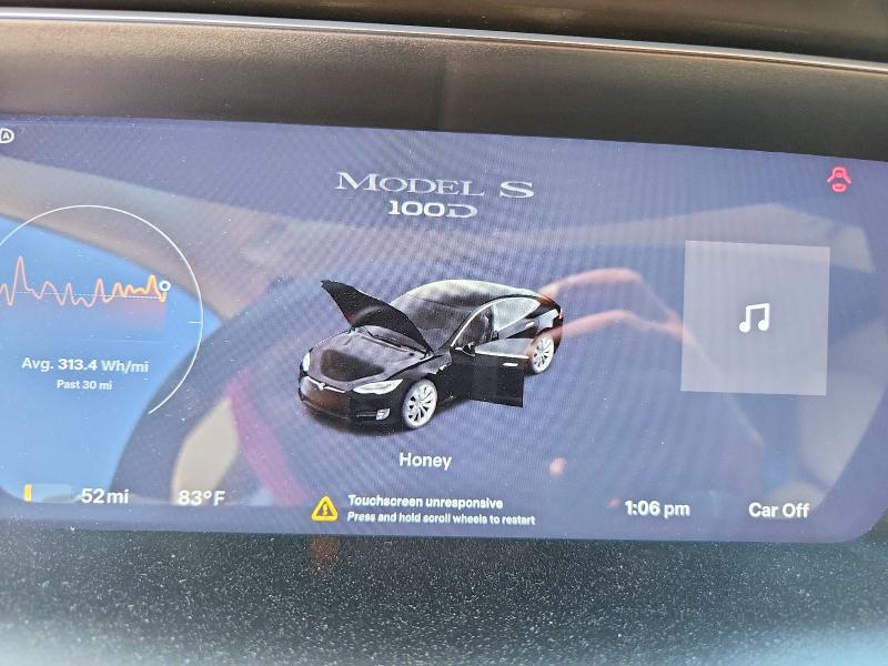 Photo 9 from auction – 2017 TESLA MODEL S with VIN 5YJSA1E26HF206457