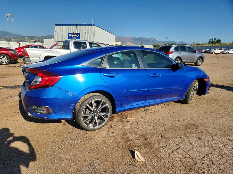 Снимка 3 от търг – 2019 HONDA CIVIC с VIN 2HGFC2F85KH602497