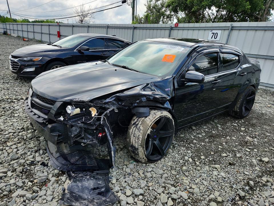 DODGE AVENGER 2013 with VIN 1C3CDZCG6DN740986 - Photo from auction