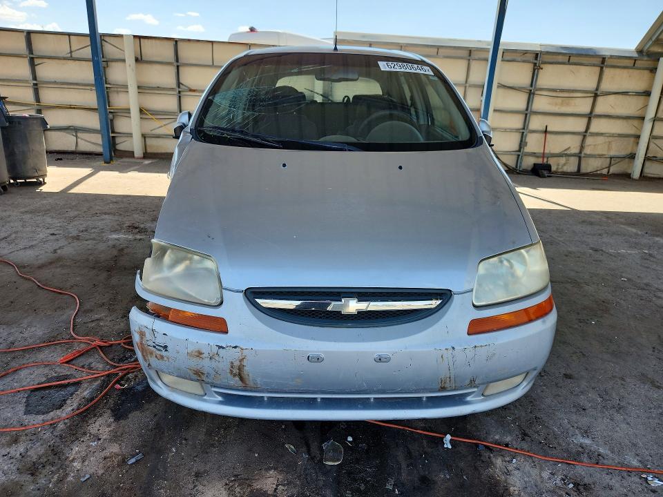Photo 5 from auction – 2007 CHEVROLET AVEO with VIN KL1TD66687B706347