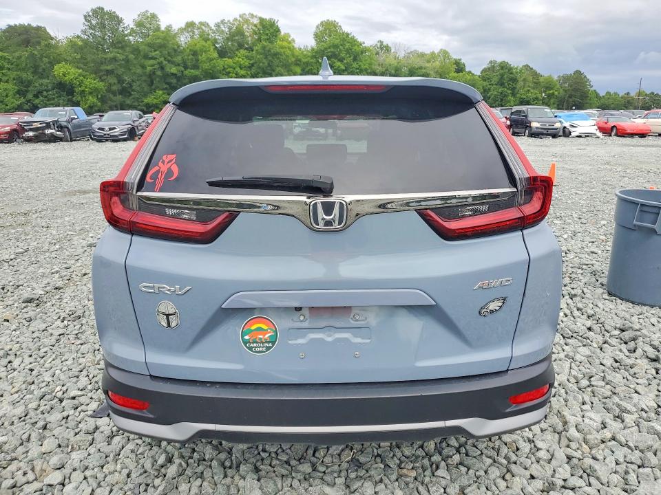 Photo 6 from auction – 2022 HONDA CR-V with VIN 7FARW2H59NE012050
