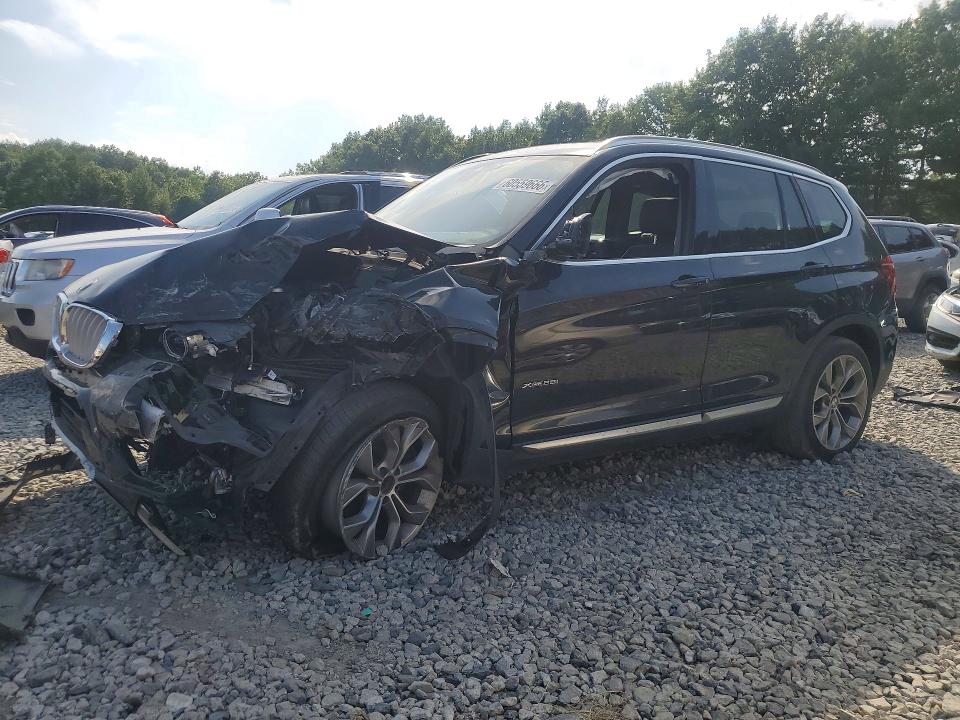 BMW X3 2015 with VIN 5UXWX9C53F0D59015 - Photo from auction