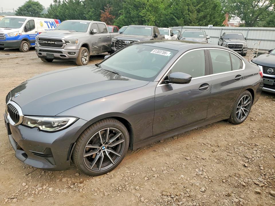 BMW 330I 2019 مع رقم تعريف المركبة 3MW5R1J53K8A04092 - صورة من المزاد
